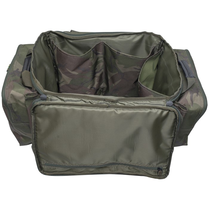 ESP Camo Barra Bag 50L Open Back View