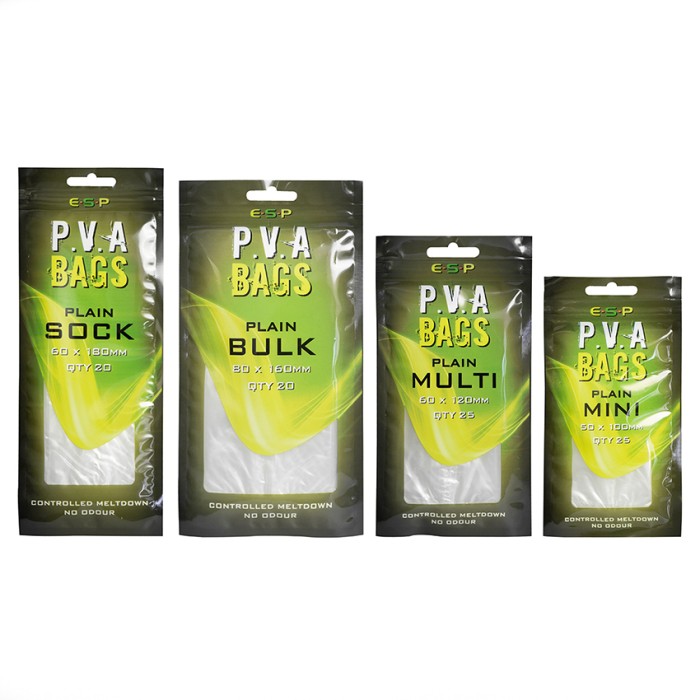 ESP PVA Bag Mk2 Plain Sizes