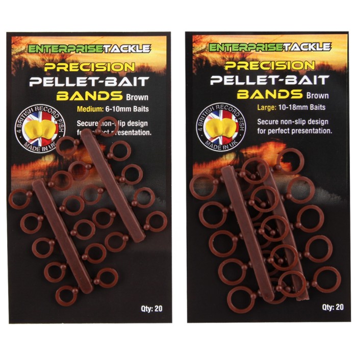 Enterprise Tackle Precision Pellet Bait Band Brown