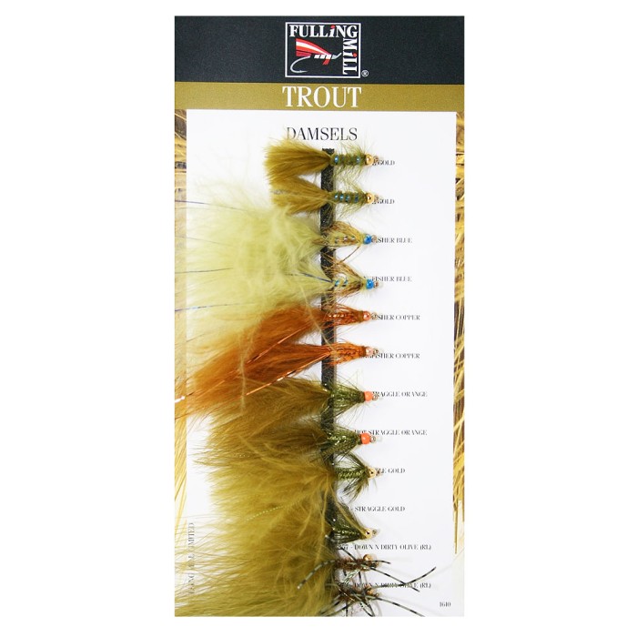 Fulling Mill Damsel Nymphs Selection Packet