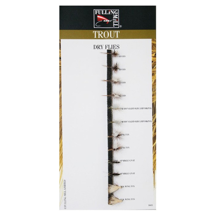 Fulling Mill Dry Flies Selection Packet