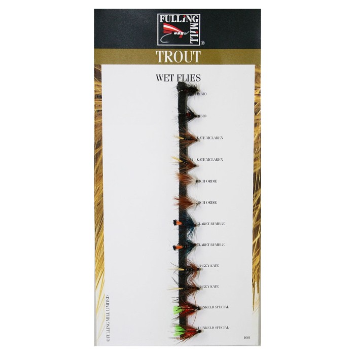 Fulling Mill Wet Flies Selection Packet
