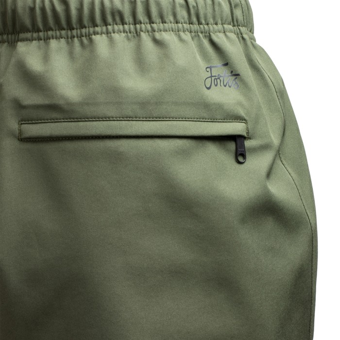 Fortis Marine Fishing Trousers Olive Close Up Back Pocket

