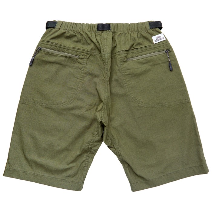 Fortis Trail Fishing Shorts Green Back