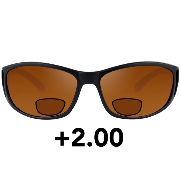 Fortis Wraps Bifocal +2.00 Polarised Fishing Sunglasses 1