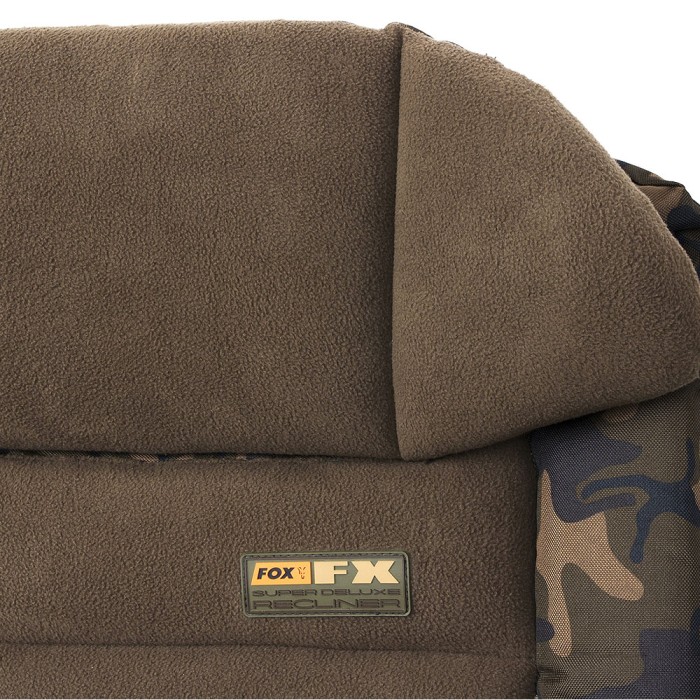 Fox Camo FX Supa Recliner Chair Close Up