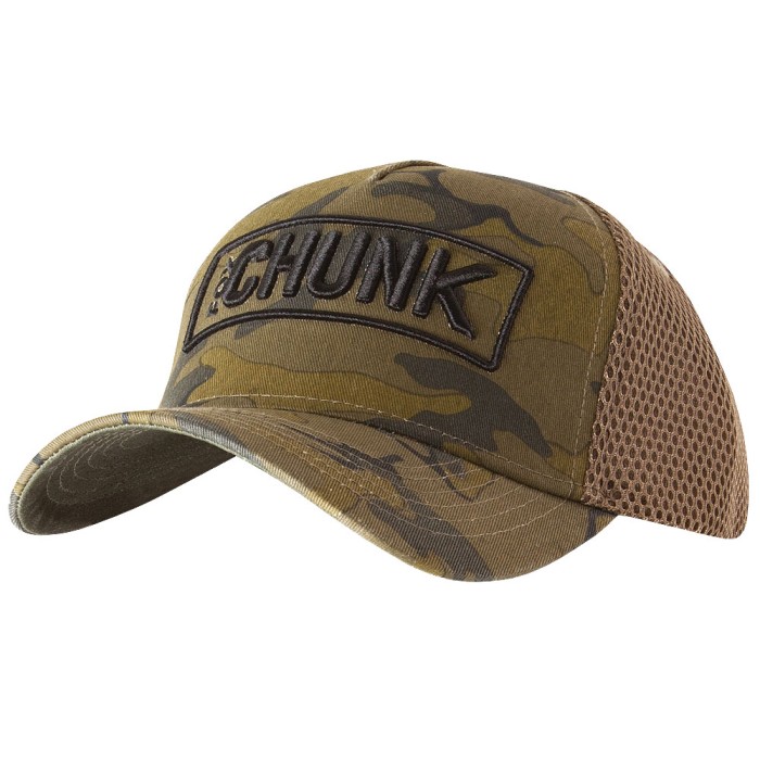 Fox Chunk Camo Trucker Cap with 3D Logo