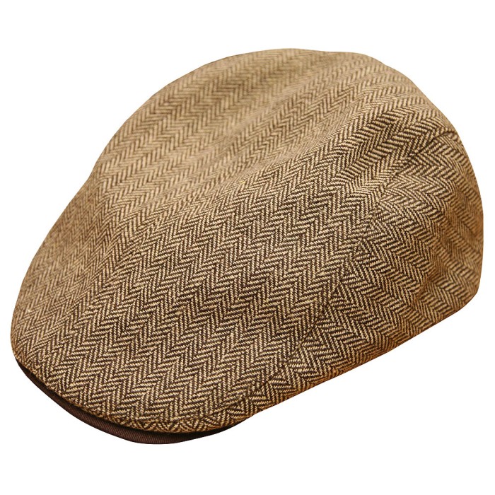 Fox Chunk Flat Cap Khaki