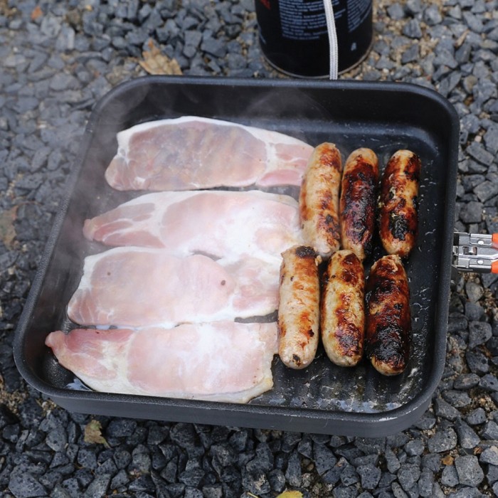 Fox Cookware XL Griddle Pan In Use