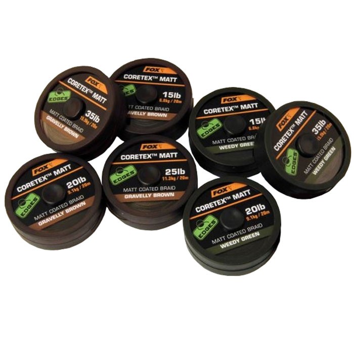 Fox Edges Coretex Matt Coated Braid 2