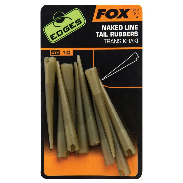 Fox Edges Naked Line Tail Rubbers Packaging