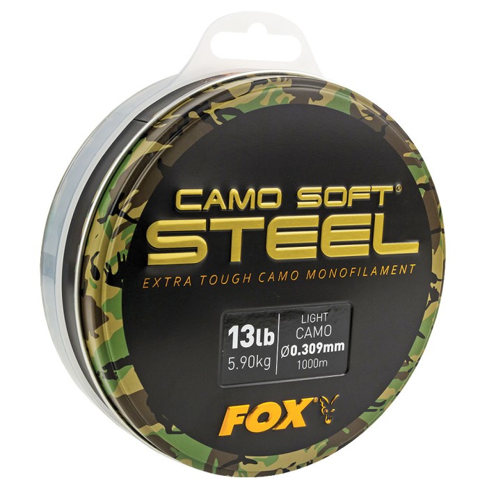 Fox Edges Soft Steel Mainline Light Camo