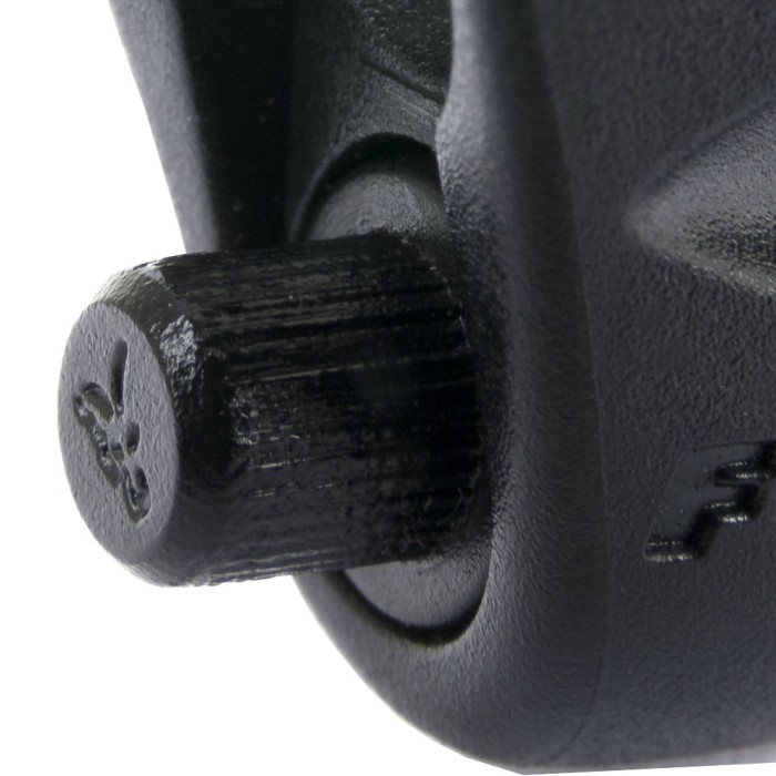 Fox Black Label Adjustable Rod Clip Close Up