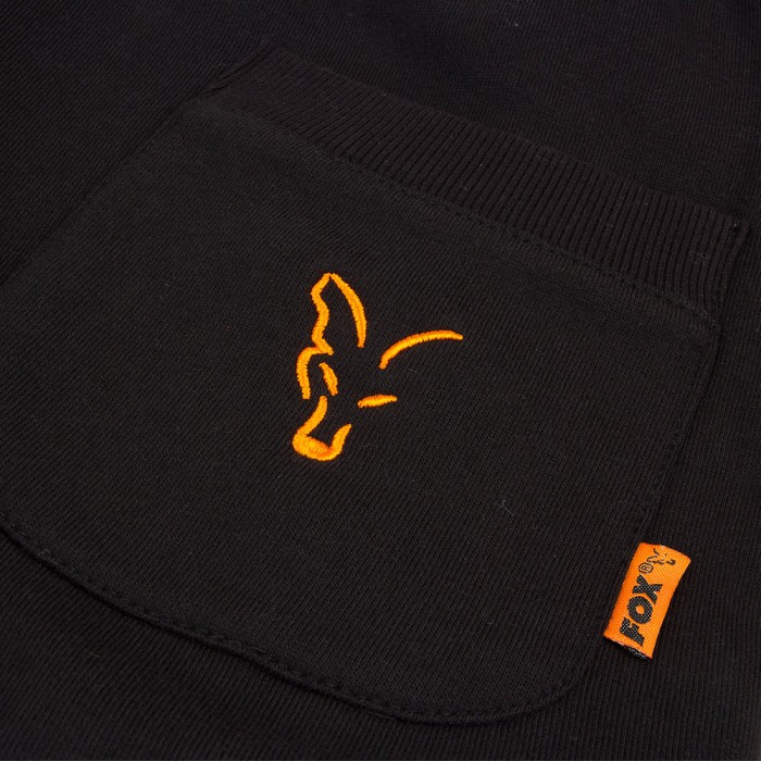 Fox Black/Orange Joggers Fox Logo
