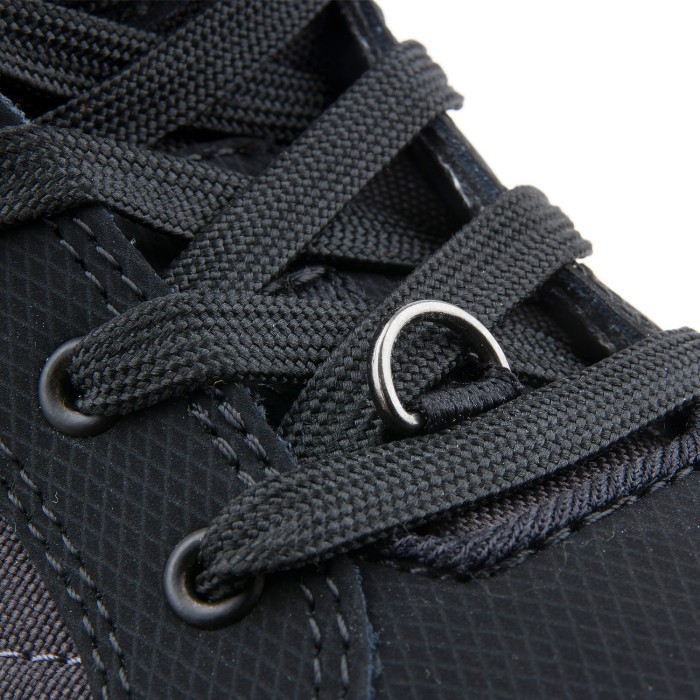 Fox Black & Orange Trainers Laces