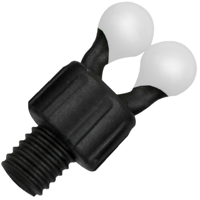 Fox Black Label Coloured Ball Clip White