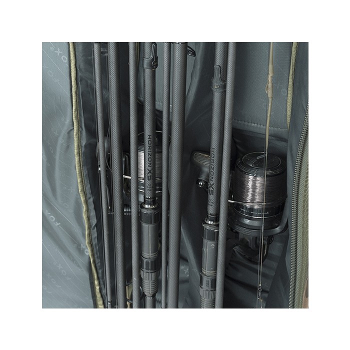 Fox Camolite 12ft 2+2 Fishing Rod Case Close Up 5