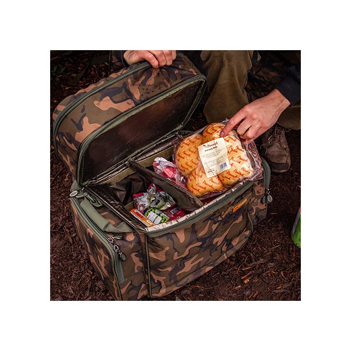 Fox Camolite 2 Man Fishing Cooler In Use 1