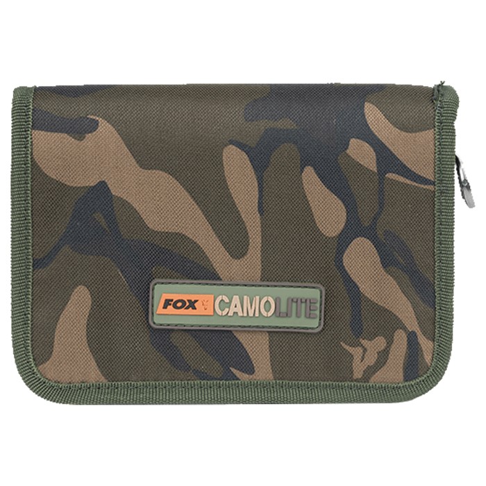Fox Camolite Licence Fishing Wallet Front