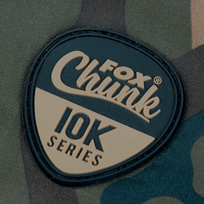 Fox Chunk 10K Camo Jacket Rubber Logo