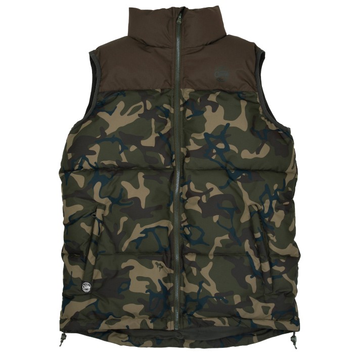Fox Chunk Camo Khaki RS Gilet
