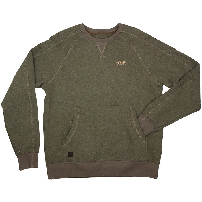 Fox Chunk Crew Pouch Sweatshirt