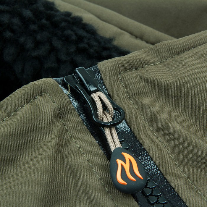 Fox Chunk Sherpa Tec Salopettes Zip Toggle