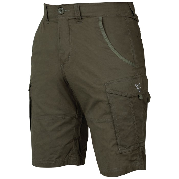 Fox Collection Green & Silver Combat Shorts