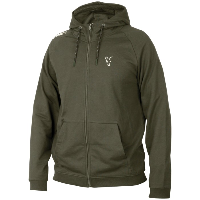 Fox Collection Green Silver Lightweight Hoody