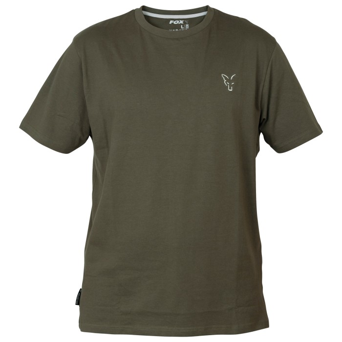 Fox Collection Green Silver Fishing T-Shirt