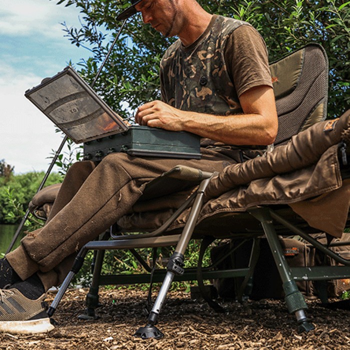 Fox Duralite Combo Fishing Chair In Use 2