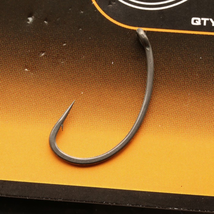 Fox Edges Curve Shank Medium Fishing Hook Close Up 2
