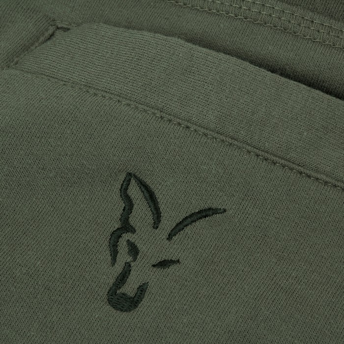 Fox Green & Black Jogger Shorts Fox Logo