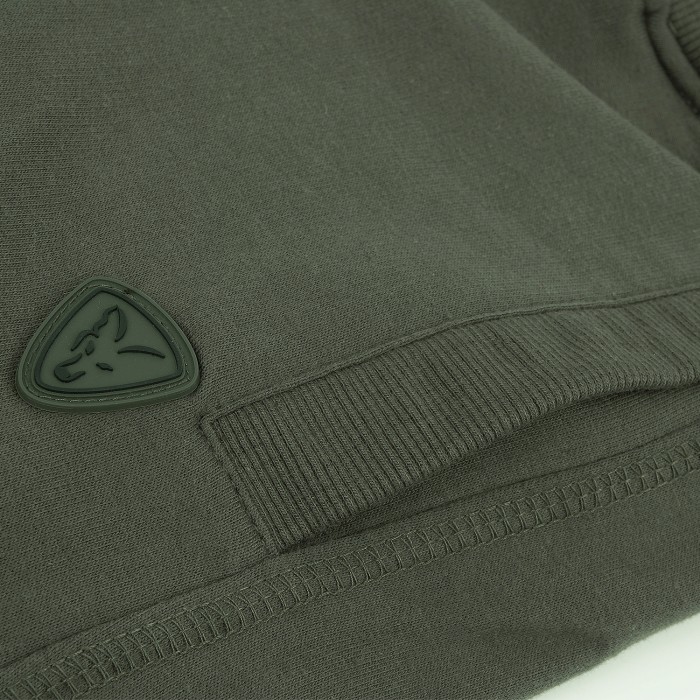 Fox Green & Black Jogger Shorts Fox Rubber Logo