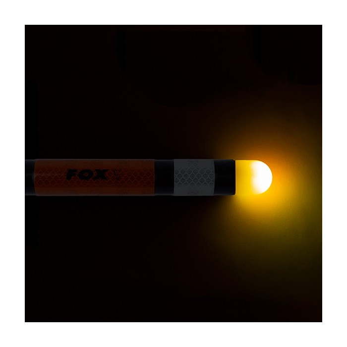 Fox Halo Illuminated Marker 2 Pole Kit - Amber