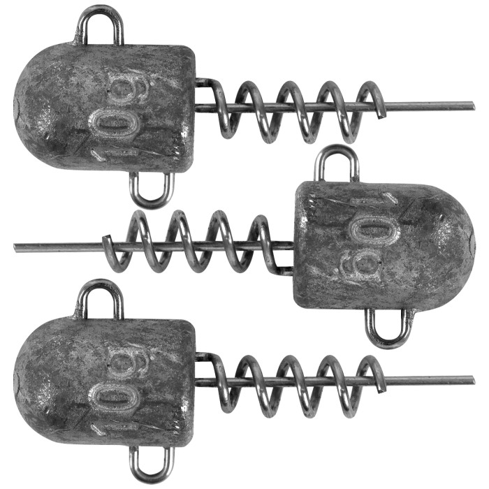 Fox Rage Corkscrew Bullet Jig Heads x3