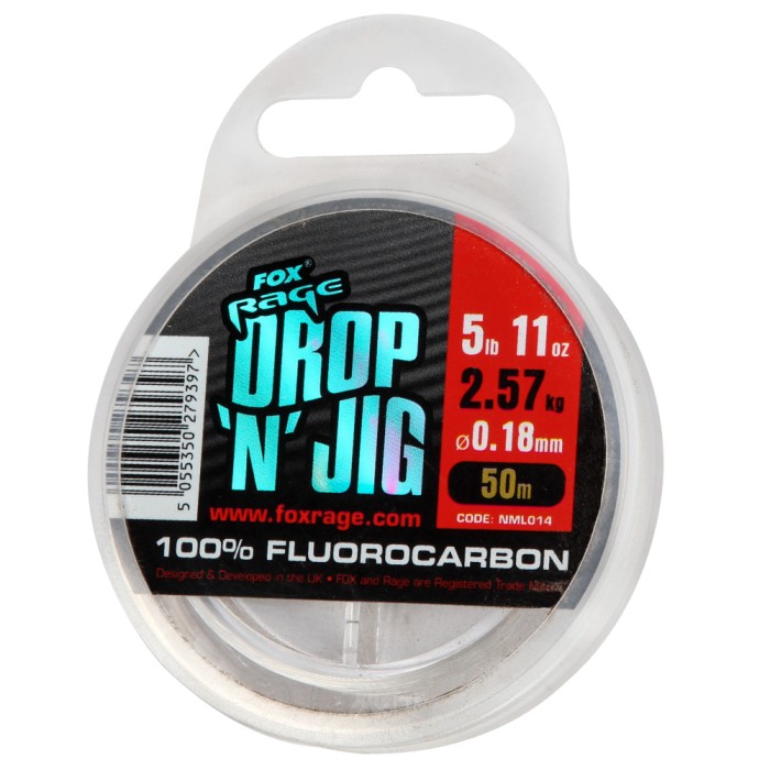 Fox Rage Drop & Jig Flurocarbon