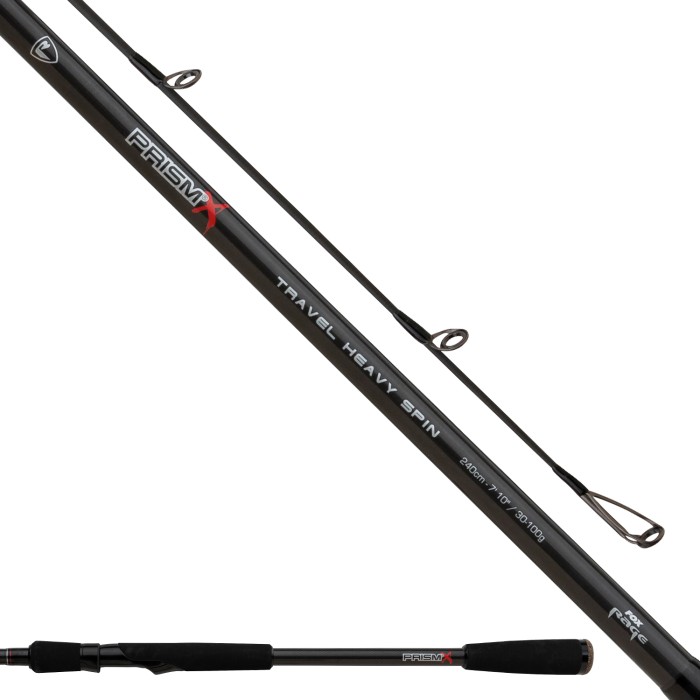 Fox Rage Prism X Travel Heavy Spin Fishing Rods