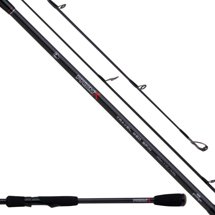 Fox Rage Prism X Travel Medium Spin Fishing Rods