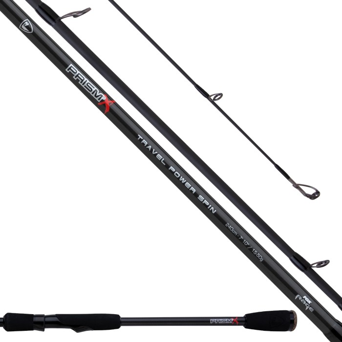 Fox Rage Prism X Travel Power Spin Fishing Rods