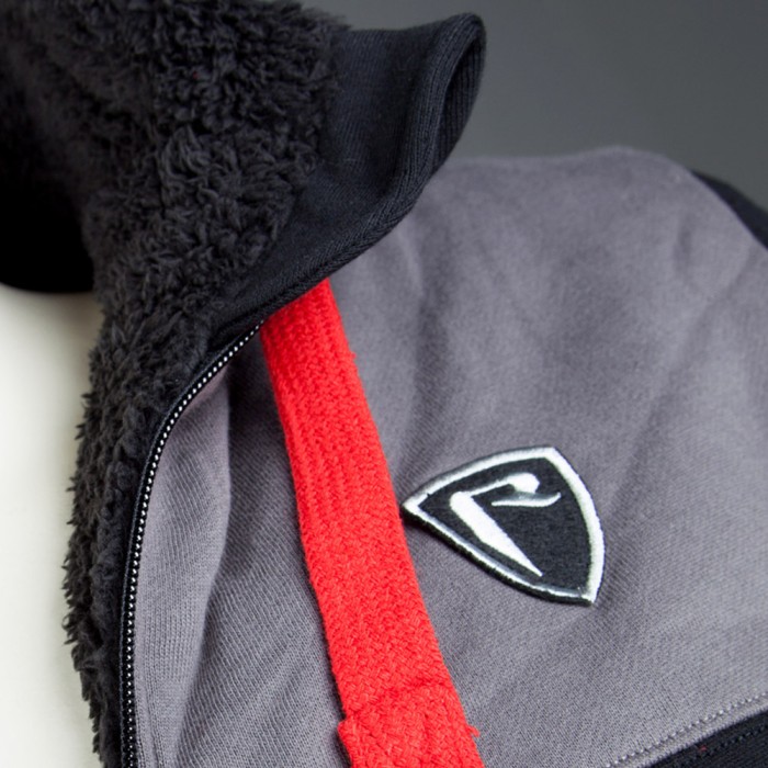 Fox Rage Sherpa Line Hoodie Close Up