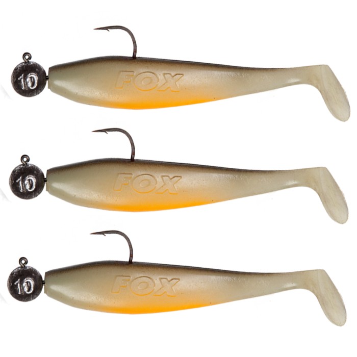 Fox Rage Zander Pro Loaded Shads Hot Olive