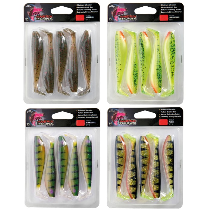 Fox Rage Zander Pro Ultra UV Lures 12cm