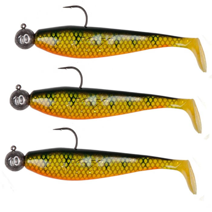 Fox Rage Zander Pro Loaded Shads Natural Perch