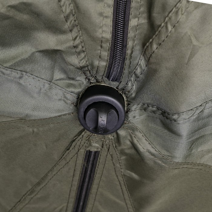 Internal Close Up Fox Ultra 60 Khaki Brolly