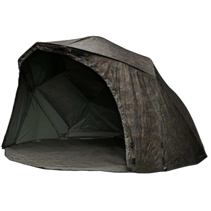 Fox Ultra 60 Camo Brolly Front View