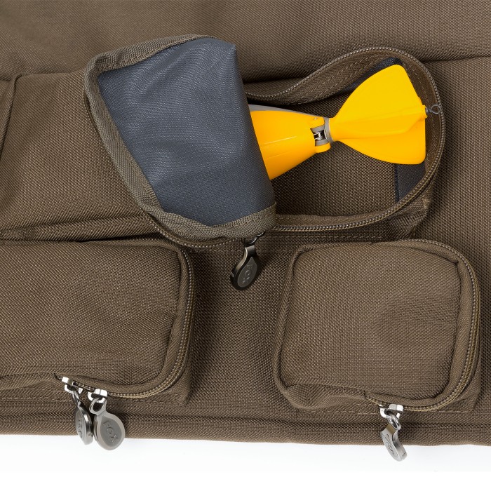 Pockets On The Fox Voyager 3+3 12ft Rod Case