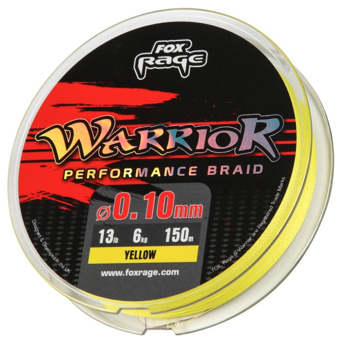 Fox Rage Warrior Braid Yellow