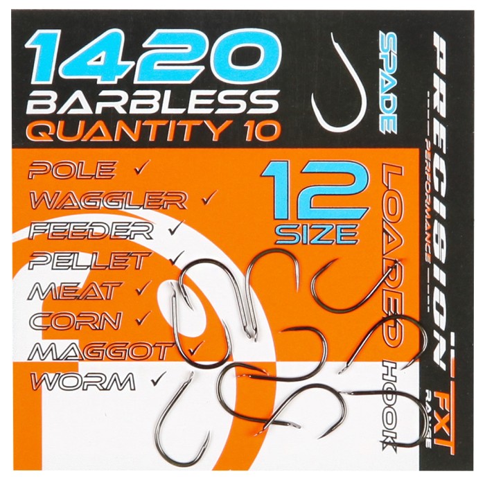 Frenzee 1420 Barbless Spade Hooks