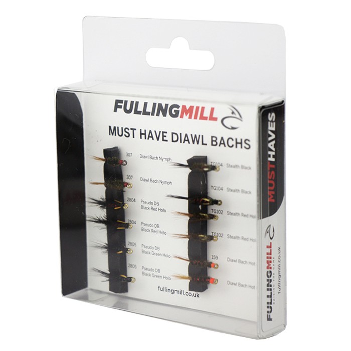 Fulling Mill Must Have Diawl Bachs 12 Flies Packaging
